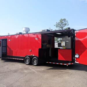 2025 Southern Dimensions BBQ Concession Trailer – OLE Hickory PIT- Loaded (SDG-224)